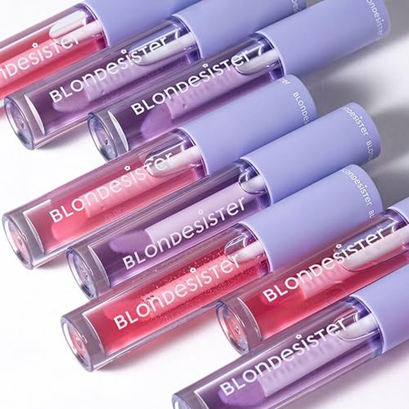 3 in 1 Cute Lippy Lip Oil - Nourishing Lip Oil for Women - Hydrating Lip Moisturizer - Non-Sticky Texture - 02 Red Fruits - 0.084 oz