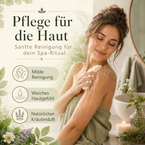 Herbal Black Soap for Body and Hair - Natural Nourishing 500ml