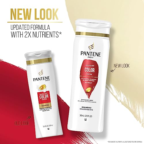 Pantene PRO-V Radiant Color Shine Shampoo, 12.0oz