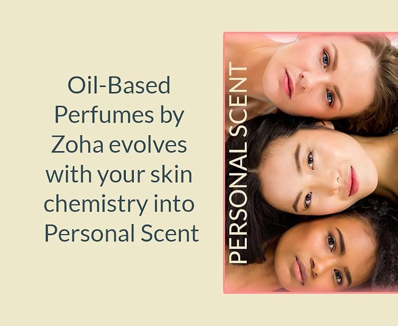 Zoha Vanilla Bloom Perfume Oil 1oz Travel Size Unisex Long-Lasting Fragrance