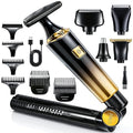 Back Shaver for Men, LED Display 5 in 1 Body Hair Groomers Kits with Rechargeable with Long Handle Waterproof IPX6,Multi-Functional Back Trimmer for Men