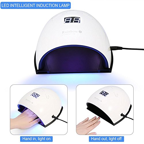 UV LED Nail Lamp Slipper Shape Nail Dryer with Smart Sensor for Gel Polish Curing