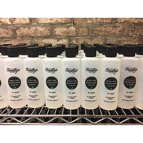 Natural Deodorant Refill - Mint & Grapefruit, 9oz, Aluminum-Free, Long-Lasting