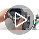 Power Recliner Theater Cup Holder with USB Charging & Light