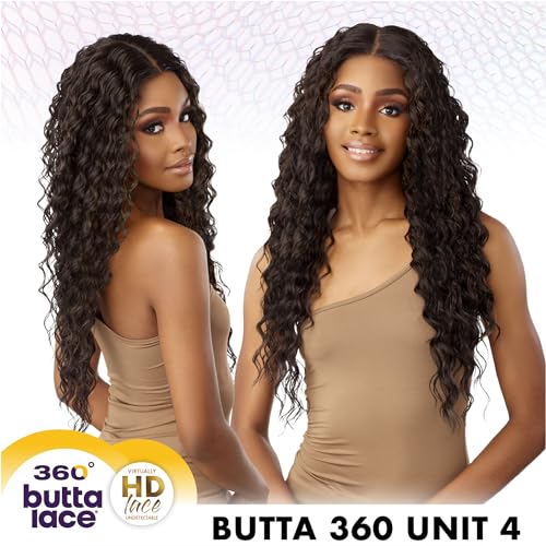 Sensationnel Butta 360 Lace Wigs - Deep HD Lace Frontal, Pre-Plucked, Dark Brown, Variation of THIS listing