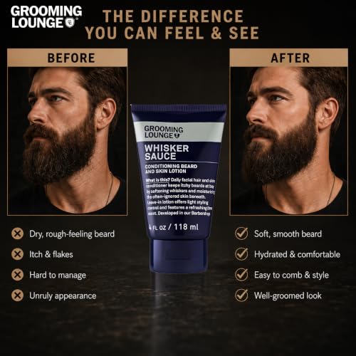 Grooming Lounge Whisker Sauce Beard Conditioner - Avocado & Lime, 4 Oz - Variation of THIS listing