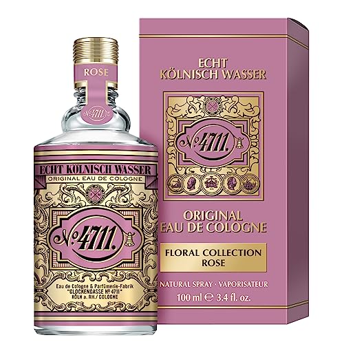 4711 Floral Collection Rose Eau De Cologne Spray for Women - 3.4 oz