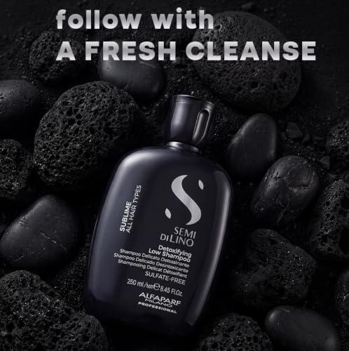 Alfaparf Milano Semi di Lino Detox Clarifying Sulfate-Free Shampoo 8.45 Fl Oz