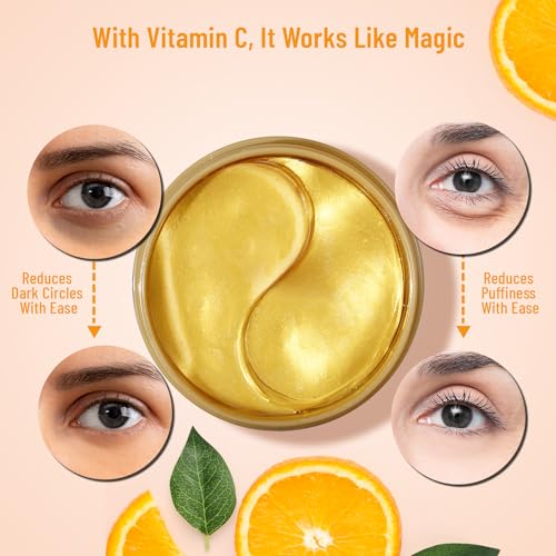 Anti-Wrinkle Eye Serum Patches for Dark Circles & Fine Lines - Collagen & Aloe Vera, 60 Pcs