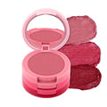 RENEE Glam Stack 3-In-1 Lip & Cheek Tint - 4.5g - 3 Shades in 1, Rich Creamy Natural Seamless Finish, Smooth & Blendable Formula - Travel Friendly, Quick & Easy to Use (Pink, 4.5 Grams)