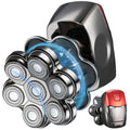 Electric Head Shaver for Bald Men Waterproof Rechargeable 7D Rotary Razor