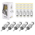 HAWINK 7RL Tattoo Needles Cartridge #12 Round Liner X-Taper 50PCS - Model 1207RL
