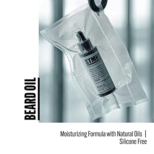 Moisturizing Beard Oil with Natural Oils - Silicone Free, 1.6 oz