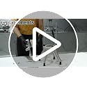 Commercial Vegetable & Fruit Chopper with 4 Blades - Stainless Steel Slicer for Kitchen and Restaurant