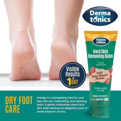Dermatonics 10% Urea Callus Removing Cream 2.37 fl oz Tube - Pack of 3 for Feet, Hands & Elbows