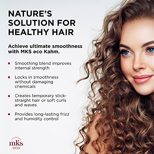 Earthly Body MKS Eco Kahm Smoothing Hair Treatment 2 Fl Oz Original Scent - Vegan & Cruelty-Free Conditioner