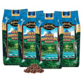 Gold Coffee Company Blue Mountain Medium Roast Whole Bean Coffee 16oz Pack of 4