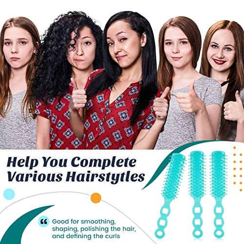 72 Pack Detangling Hair Brushes for Curly Wavy Hair - Travel & Shelter Use