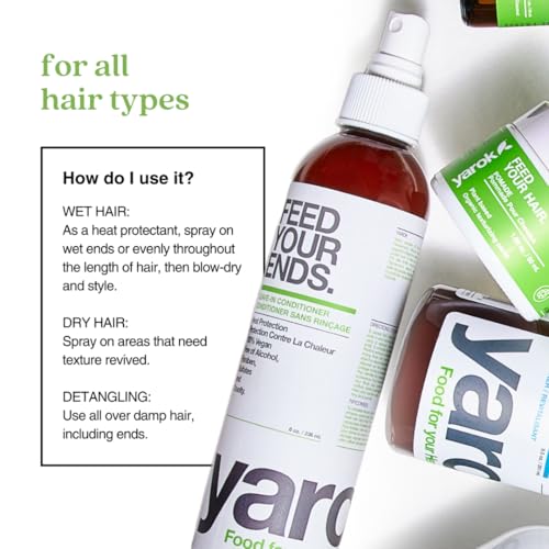 YAROK Feed Your Ends Organic Leave-In Conditioner & Heat Protectant 2oz
