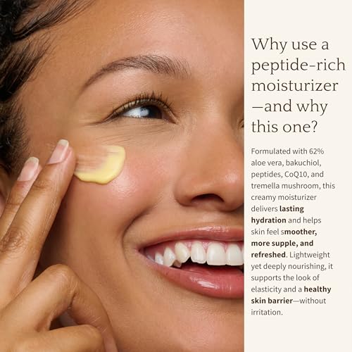 Bakuchiol Peptide Face Moisturizer for Hydration & Firmness - 2oz Natural Skin Care