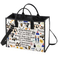 WZMPA Luke's Diner Cosmetic Bag Coffee Inspired Gift You Are Braver Stronger Smarter Luke's Diner Makeup Zipper Pouch Bag (Always Gil BG)