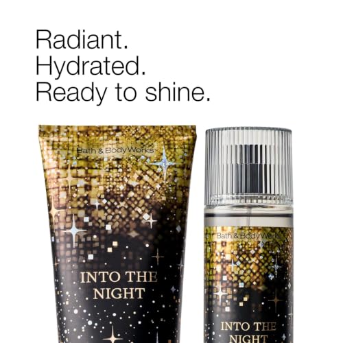 Bath & Body Works Body Spray and Body Cream Set - Into the Night, 2-Piece