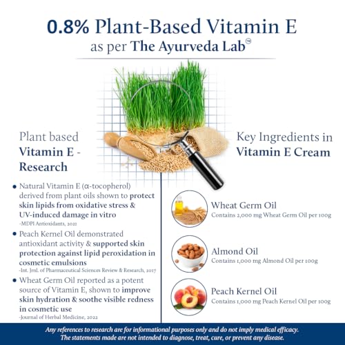 Vitamin E Face Cream for Women - Daily Hydrating Moisturizer & Anti-Aging