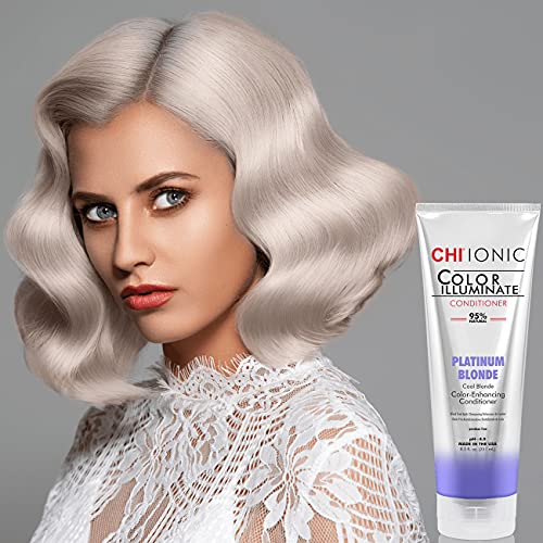 CHI Color Illuminate Conditioner Platinum Blonde 8.5 Oz - Pack of 1