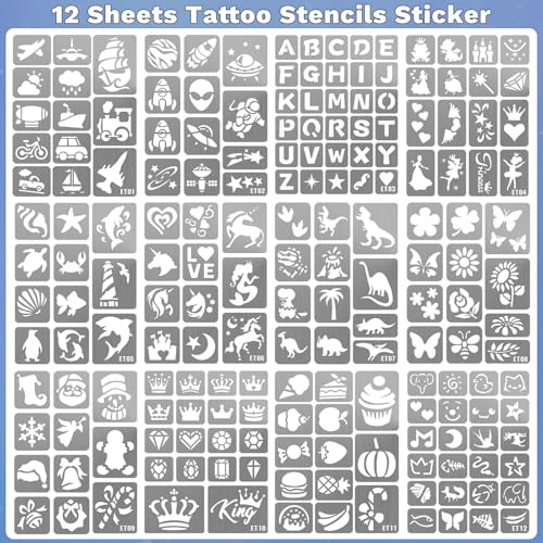 Funny Goose Temporary Tattoos - 200+ Silly One Goose Birthday Decor Supplies Favors Funny Foolish Goose Tattoo Stickers Gifts for Kids Duck Geese Animals Birthday Party Decorations Prizes
