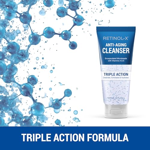 Retinol-X Anti-Aging Facial Cleanser 4 oz Tube - 2 Pack