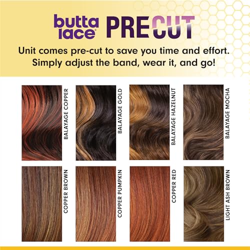 Sensationnel Butta Lace Precut Wig Unit 4 CopperRed Glueless Synthetic Hair