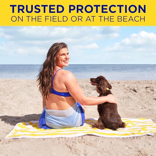 Water Resistant Sunscreen Spray SPF 50 Pack of 2 - Broad Spectrum, Water & Sweat Resistant