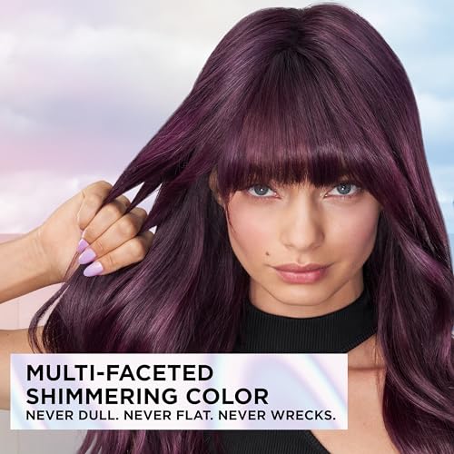 L'Oreal Feria Multi-Faceted Shimmering Permanent Hair Color Kit - C74 Copper Crave, Pack of 2