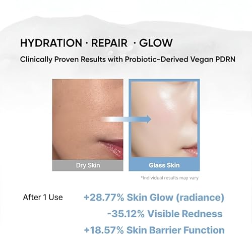PDRN Revitalizing CO2 Bubble Serum Mask, 60ml | 2.02 fl.oz. | Fast-Absorbing Bubble Texture | Instant Glow, Skin Barrier Repair & Deep Hydration | Lightweight High Moisture Korean Skincare