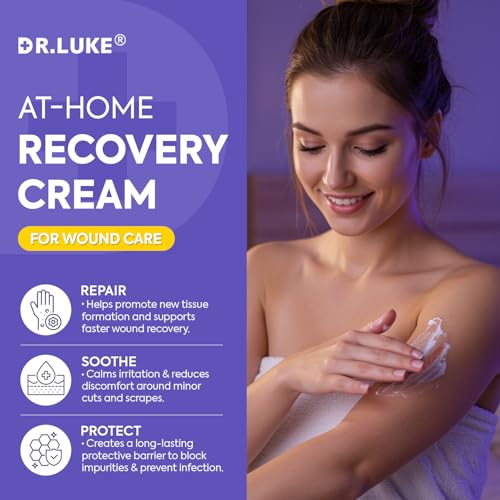 Dr. Luke Manuka Honey Wound care: Medihoney Wound Gel for Minor wounds & Skin Repair - Manuka Honey Medical Grade with Akkantoin 0.5% & Vitamin E - 2.82 oz (80g), 2 Pack