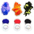 Temperature Activated Thermochromic Powder Pigments Multicolor Pack Perfect for Color Changing Slime Nail Art Secret Message Tumblers Science Experiments Resin Jewelry T-Shirts Shoes