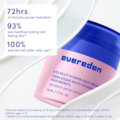 Evereden Kids Mineral Sunscreen Face Wash Cream & Headband Bundle - Peach Variation