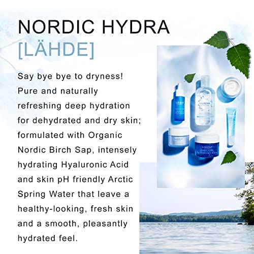 Hydrating Facial Serum with Organic Nordic Birch Sap & Hyaluronic Acid - 1 Fl Oz