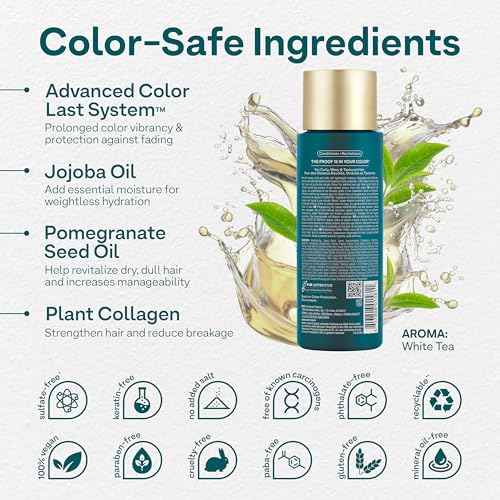 Colorproof Curl Conditioner 8.5 Fl Oz - Hydrating Curly Hair Care