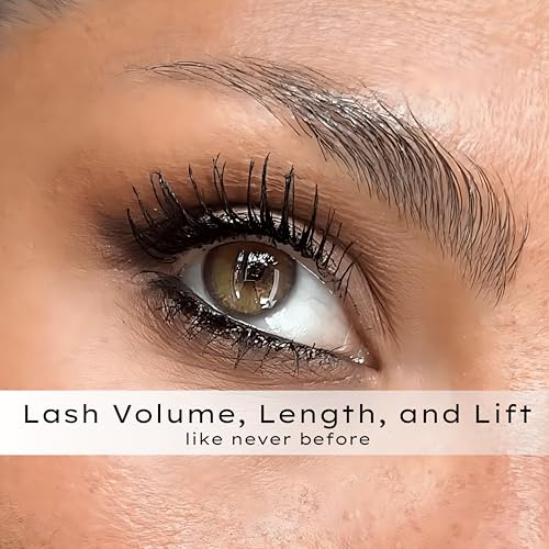 Younique MOODSTRUCK EPIC 4D Fiber Mascara | Volumizing, Lengthening & Lifting Mascara | Waterproof, Smudge-Proof, Long-Lasting | Bold, Defined, Flake-Free Lashes | 7 ml