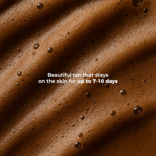 Self Tanner Mousse for Face & Body - Organic Dark Sunless Tan, Long-Lasting