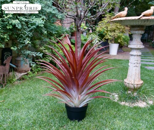 Artificial Aloe Vera Plant 26 Inches Tall - Realistic Faux Indoor Decor