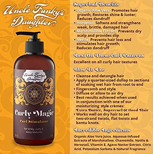 Curl Enhancing Hair Gel for Defined, Moisturized Curls - 18 oz