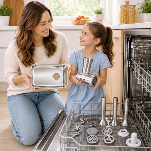 Heavy Duty Stainless Steel Meat Grinder Attachment for KitchenAid Stand Mixers
