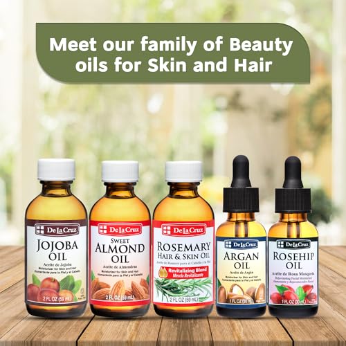 Pure Olive Oil for Hair & Skin - Expeller Pressed Moisturizer, 8 Fl Oz (Pack of 2)