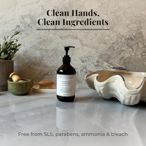 Murchison-Hume Original Fig Liquid Hand Soap 17 Fl Oz Refillable Dispenser - Plant-Based, SLS & Paraben-Free