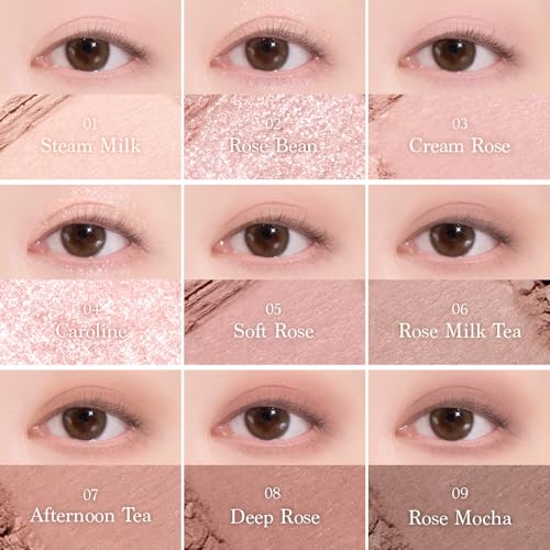 Dasique Shadow Palette 27 Rose Milk Tea - Eye Makeup, Cruelty-Free