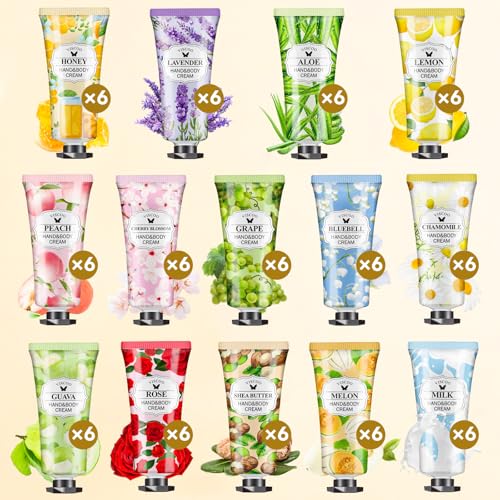 F-84P Hand Cream Gift Set - 84 Pack with Floral Fragrances for Women