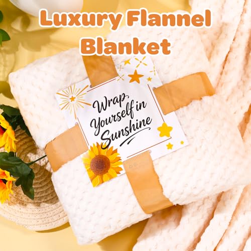 Yellow Sunflower Gift Box for Women - Luxury Self-Care Package, Birthday & Get Well Gifts