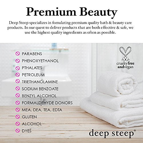 Deep Steep Candy Mint Foot Cream, 6oz (Pack of 2)